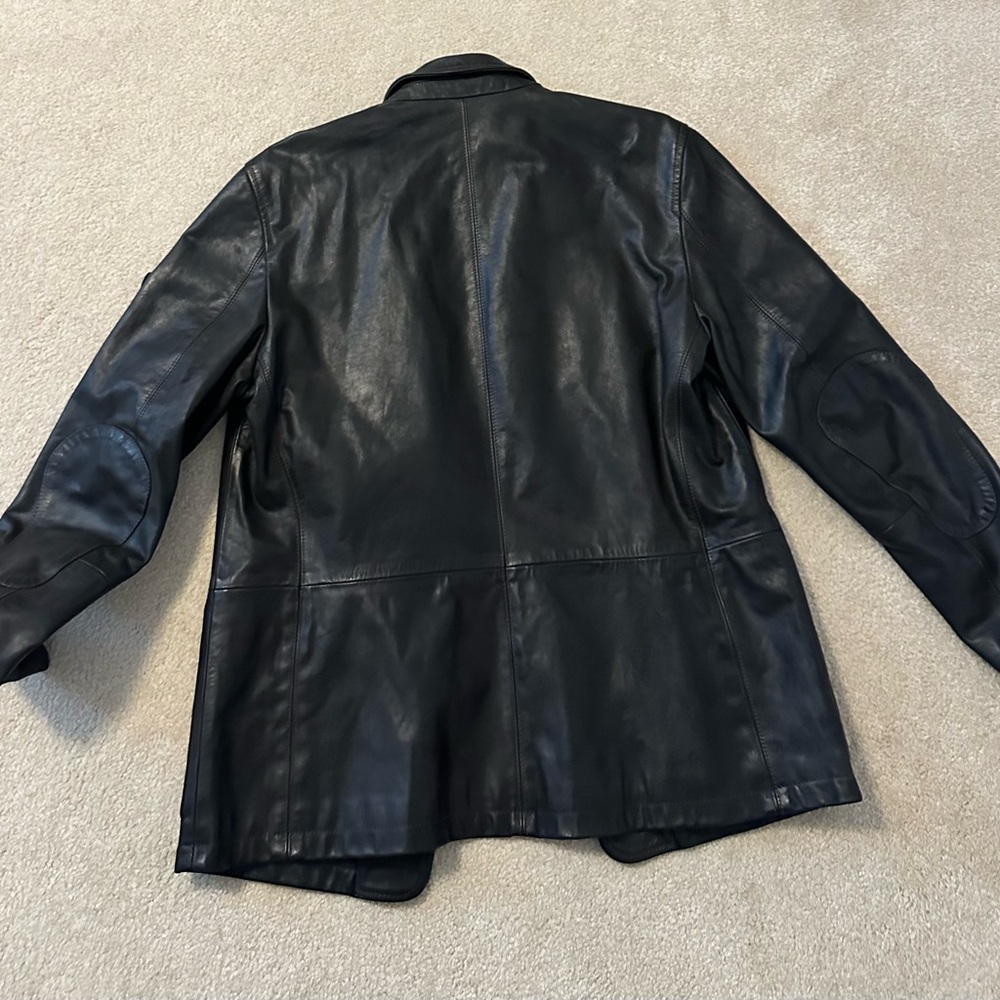 Black Leather Jacket - image 3